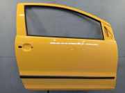 Tür Türe vorne rechts 3-Türer Imolagelb LY1C VW FOX SCHRÄGHECK (5Z1, 5Z3, 5Z4) 1.2 40 KW