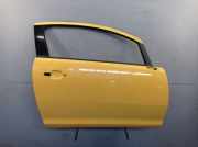 Tür Türe rechts 3-Türer Sunny Melon (AJU) OPEL CORSA D S07 1.0 44 KW