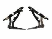 Motorhaubenscharnier rechts und links Brillantschwarz LY9B AUDI A6 4F2, C6 2.0 TDI 103 KW 4F5827301D 4F5827302D