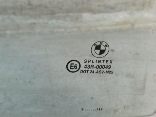 Türscheibe rechts hinten BMW 5 TOURING (E39) 520I 110 KW Bild Türscheibe rechts hinten BMW 5 TOURING (E39) 520I 110 KW