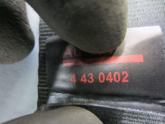 Sicherheitsgurt Gurt rechts hinten PEUGEOT 307 CC 3B 2.0 16V 100 KW 804889 4430402 Bild Sicherheitsgurt Gurt rechts hinten PEUGEOT 307 CC 3B 2.0 16V 100 KW 804889 4430402