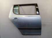 Tür Türe rechts hinten Satin Grau LF5X SKODA FABIA II (542) 1.2 44 KW