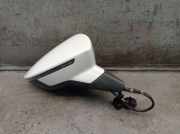 Außenspiegel Spiegel elektrisch rechts Nevada Weiss (LS9R) SEAT LEON (5F1) 1.4 TSI 110 KW 5F1857508Q