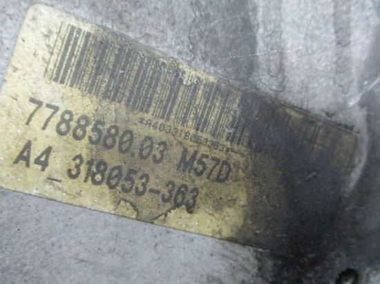 Motor (Diesel) Engine M57256D1 BMW 5 TOURING (E39) 525D 120 KW 7788580 Bild Motor (Diesel) Engine M57256D1 BMW 5 TOURING (E39) 525D 120 KW 7788580