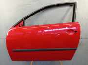 Tür Türe vorne links 3-Türer Rot LS3H SEAT IBIZA III (6L1) 1.4 16V 63 KW