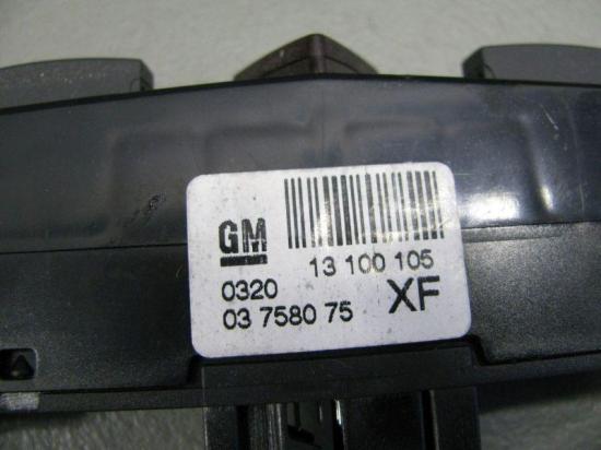 Schalter Warnblinkschalter OPEL ASTRA H CARAVAN 1.4 66 KW 13100105 Bild Schalter Warnblinkschalter OPEL ASTRA H CARAVAN 1.4 66 KW 13100105