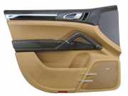 Türverkleidung Türpappe links vorn Espresso Cognac PORSCHE CAYENNE (92A) 3.0 DIESEL 180 KW