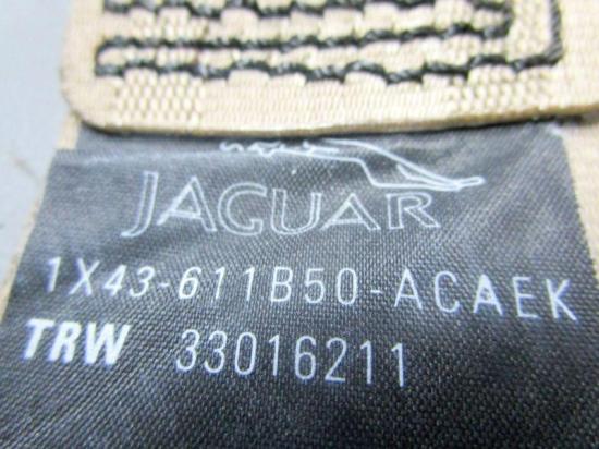 Sicherheitsgurt Gurt rechts hinten JAGUAR X-TYPE (CF1) 2.0 V6 115 KW 1X43-611B50-AC Bild Sicherheitsgurt Gurt rechts hinten JAGUAR X-TYPE (CF1) 2.0 V6 115 KW 1X43-611B50-AC