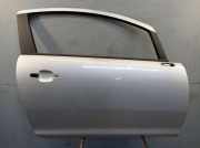 Tür Türe vorne rechts 3-Türer Argon Silber (176) OPEL CORSA D (S07) 1.2 51 KW