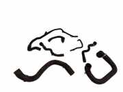 Kühlerschlauch Set 7-teilig OPEL CORSA E 1.4 66 KW 13355363 13355360 13402298 13422399 13455234 13402306