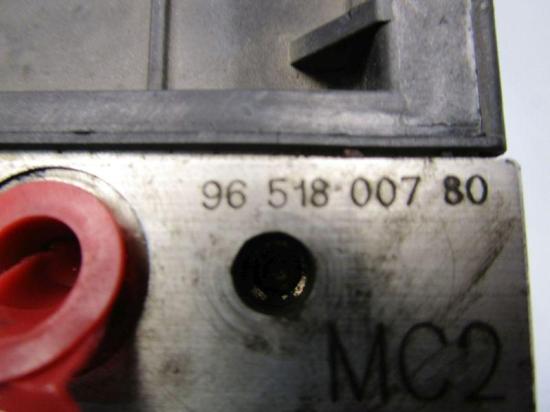 ABS Hydraulikblock Steuergerät PEUGEOT 307 CC 3B 2.0 16V 100 KW 9651800780 Bild ABS Hydraulikblock Steuergerät PEUGEOT 307 CC 3B 2.0 16V 100 KW 9651800780