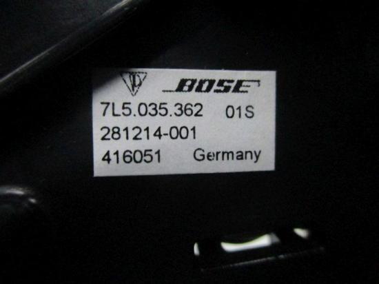 Lautsprecher Box rechts hinten PORSCHE CAYENNE (955) S 4.8 283 KW 7L5035362 7L5035738 Bild Lautsprecher Box rechts hinten PORSCHE CAYENNE (955) S 4.8 283 KW 7L5035362 7L5035738