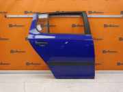 Tür rechts hinten Dynamicblau F5K SKODA FABIA II (542) 1.2 51 KW