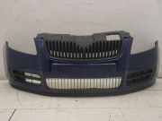 Stoßstange vorne Storm Blau Metallic F5Q SKODA FABIA II (542) 1.2 44 KW 5J0853668 5J0807221