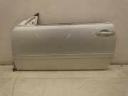 Tür links vorn 744 (BRILLANTSILBER - METALLICLACK) MERCEDES-BENZ CLK (C208) 200 KOMPRESSOR 120 KW