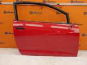 Tür rechts vorn ROT SEAT IBIZA IV (6J5, 6P1) 1.4 63 KW