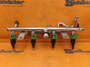Verteilerrohr Kraftstoff Einpritzdüsen, Druckregler MERCEDES-BENZ C-KLASSE (W203) C 180 95 KW A1110780292, 0280161511, 2710780549