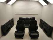 Sitze komplett RECARO Schwarze Ledersitze AUDI A4 AVANT (8D5) 1.8 92 KW