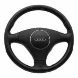Lenkrad 3-Speichen Mit Airbag Leder Schwarz AUDI A4 AVANT (8E5) 2.0 96 KW 8E0419091AS 8E0880201S