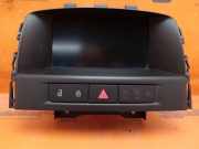 Monitor Navigationssystem DISPLAY MIT WARNBLINKSCHALTER OPEL ASTRA J CARAVAN (P10) 1.7 CDTI 81 KW 20939145 , 340685798 , 13285122 , 13262615