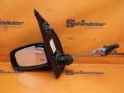 Außenspiegel mechanisch Standard LINKS , SEILZUGVERSTELLUNG ( MATTSCHWARZ ) FIAT PANDA (169) 1.2 44 KW 01704662700