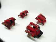 Bremssättel Satz Orginal Golf GTI Bremssättel in Rot Komplett Set VW GOLF VI (5K1) 2.0 GTI 155 KW