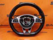 Lenkrad MULTIFUNKTION , SCHALTWIPPEN ( LEDER SCHWARZ ) MERCEDES-BENZ C-KLASSE (W205) C 300 180 KW A0004604003 9E38