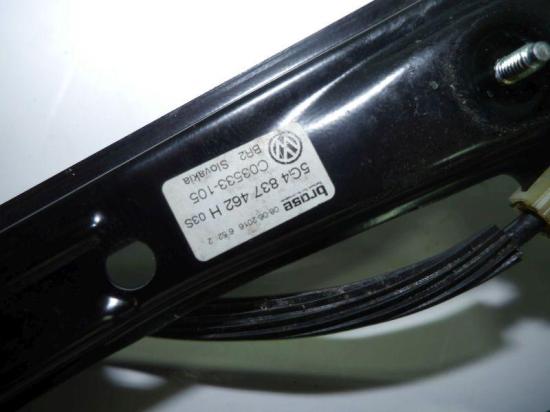 Fensterheber rechts vorn OHNE MOTOR VW GOLF VII VARIANT 1.4 TSI 90 KW 5G4837462H Bild Fensterheber rechts vorn OHNE MOTOR VW GOLF VII VARIANT 1.4 TSI 90 KW 5G4837462H