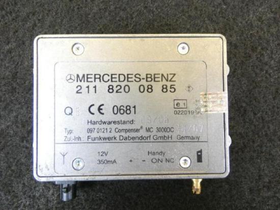 Steuergerät Antennenverstärker W211 2118200885 Mercedes-Benz E-Klasse Kombi (Typ:211) E 220 CDI (211,208) Bild Steuergerät Antennenverstärker W211 2118200885 Mercedes-Benz E-Klasse Kombi (Typ:211) E 220 CDI (211,208)