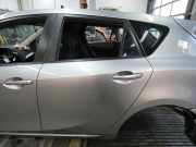 Tür hinten links Mazda 3 BL Silber Mazda 3 4-/5-Türig (Typ:BL) 3