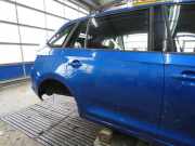 Tür hinten rechts Rapid Race Blue metallic LF5W Skoda Rapid Lim. (Typ:NH) Rapid