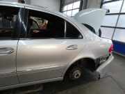 Tür hinten links W211 E200 Brillantsilber 744 Mercedes-Benz E-Klasse Limo (Typ:211) E 200 Kompressor