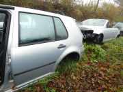 Tür hinten links Golf 4 Satinsilber metallic LB7Z VW Golf IV (Typ:1J1/1J5) *