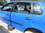 Tür hinten links Polo 9N Summerblue LA5F VW Polo IV (Typ:9N) Polo