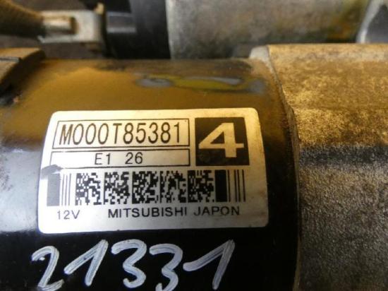 Anlasser M000t85381 2,0l 100kw Benzin Peugeot 206 CC Cabrio (Typ:2D) 206 CC Bild Anlasser M000t85381 2,0l 100kw Benzin Peugeot 206 CC Cabrio (Typ:2D) 206 CC