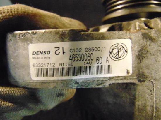 Lichtmaschine Punto 188 46530060 60A Fiat / Lancia Punto Lim. (Typ:188) Punto Bild Lichtmaschine Punto 188 46530060 60A Fiat / Lancia Punto Lim. (Typ:188) Punto