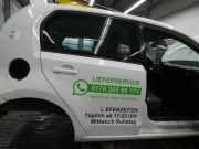 Tür hinten rechts UP AA Candyweiss LB9A VW Up Lim. (Typ:AA/121) take up!