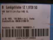 Lenkgetriebe 1Z 1,9TDI 5G VW Golf III 3 Lim (Typ:1HX0/1HX1) CL