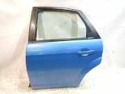 Ford Focus II DA3 Facelift Türe hinten links komplett mit Seitenscheibe 5-Türer Limousine MK2 , Fensterheber elektrisch , Farbe : blau 