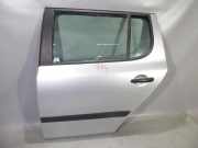 Skoda Fabia II 54 Türe hinten links 5-Türer komplett Fensterheber Manuell , LA7W silber