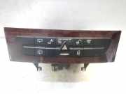 Mercedes E-Klasse W211 Schalterleiste mit Fach A2116800552 und Wurzelholz Blende , Warnblinkschalter , ESP Schalter , Verriegelungsschalter , 
