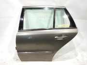 Mercedes E-Klasse S211 Tür hinten links Facelift Kombi komplett mit Seitenscheibe und Türsteuergerät 2118704026 , Fensterheber elektrisch , Farbe : C963 Indiumgrau Met. 