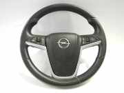 Opel Insignia A Lenkrad Leder 13316547 komplett mit Airbag 13270401 , Sportlenkrad 6099290 , Lederlenkrad , Multifunktionslederlenkrad , Schalter Tempomat und Sprachsteuerung; 