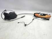 VW Golf VI 6 Cabrio Türgriff links 5C583788D komplett mit Türschloss 5K1837015E und Seilzug , Schloss , Griff , Farbcode : LH2U Orange 