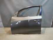 Nissan Pulsar C13 Türe vorne links 5-Türer mit Seitenscheibe, Fensterheber elektrisch, Tür vorne links, Fahrertüre vorne links 
Farbcode: K51 Grau