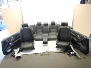 Audi A6 4F Limousine Sitzausstattung komplett mit Türverkleidung mit Ambiente Beleuchtung Airbag Mittelkonsole und Sicherheitsgurte vorne , Stoffsitze OHNE Sitzheizung 