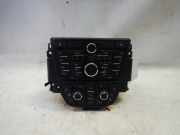 Opel Astra J Tourer Kombi Radio 23422744, Navigation, Radio-Navi, Autoradio mit Klimabedienteil Heizungsbetätigung, Bedienteil Radio mit Klimabedienteil