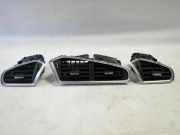 Citroen C4 N Luftausströmer Set , Variodüse Alu Dekor , Luftausströmer links 9676609777 , Luftausströmer Mitte 9676609977 , Luftausströmer rechts 9676606977 , Luftdüsen Set Heizung , Luftdüse links , Luftdüse Mitte , Luftdüse rechts 