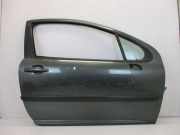Tür vorne rechts 3-Türer EZQ MANITOBA-GRAU PEUGEOT 207 (WA_, WC_) 1.4 16V 65 KW