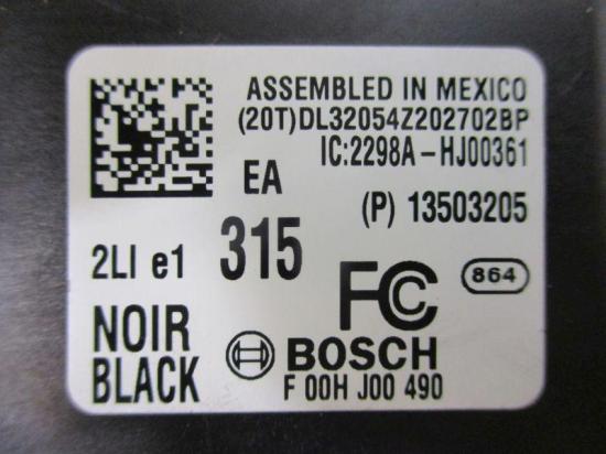 Steuergerät Keyless GO CHEVROLET CRUZE (J300) 1.4 103 KW 13503205 Bild Steuergerät Keyless GO CHEVROLET CRUZE (J300) 1.4 103 KW 13503205